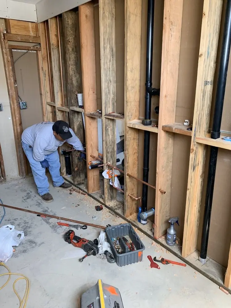 Commercial rough-in plumbing for Water Heater Replacement in Falcon Shores